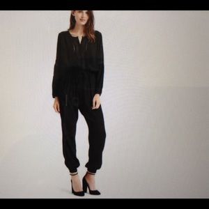 Drawstring Jogger Jumpsuit w/ Side Pockets NWT